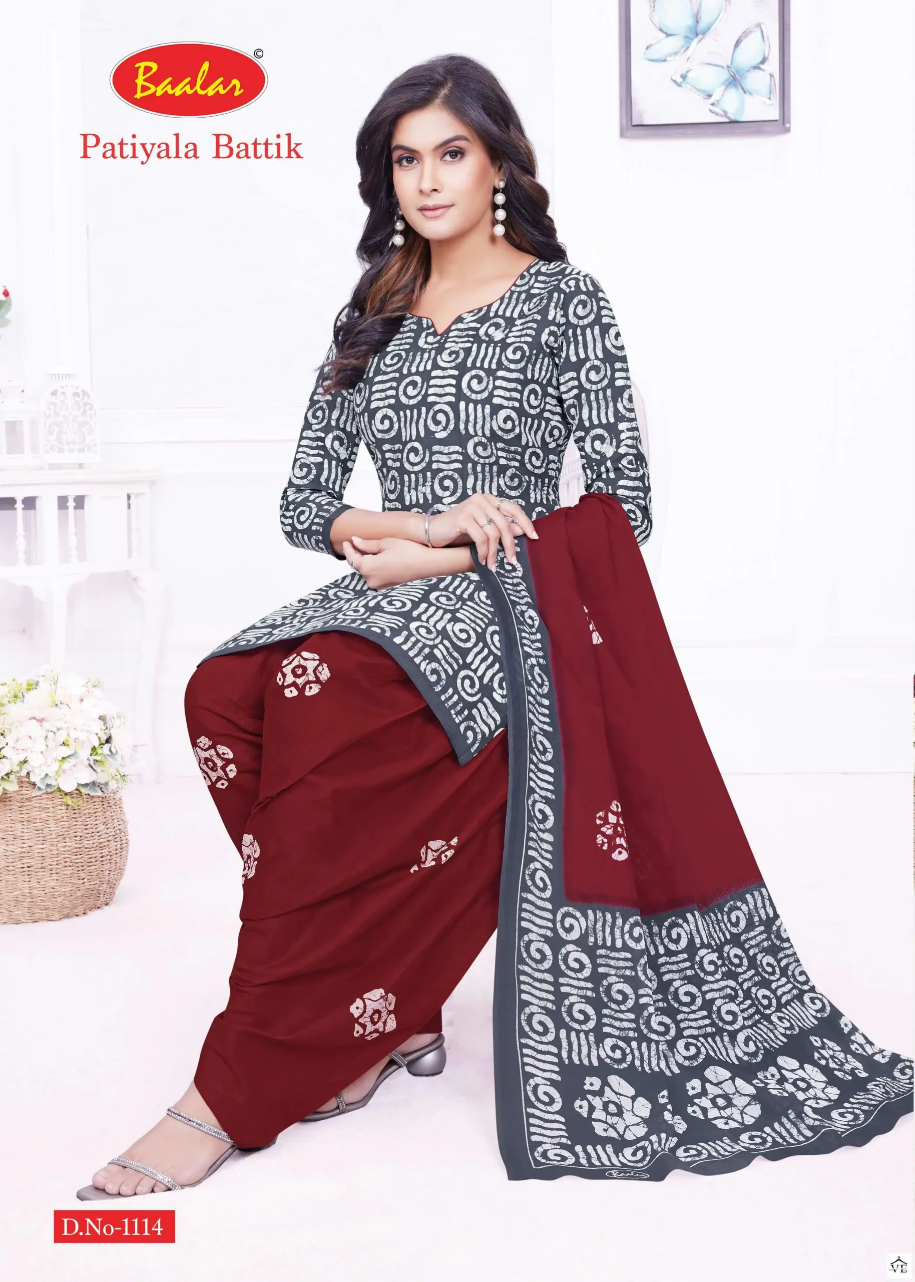 Baalar Patiyala Batik Vol 2 Cotton Wholesale Regular Wear Readymade Salwar Suit Catalog — Wholesale Salwar Suits, MPA wholesale from Surat - Gallery Image 8
