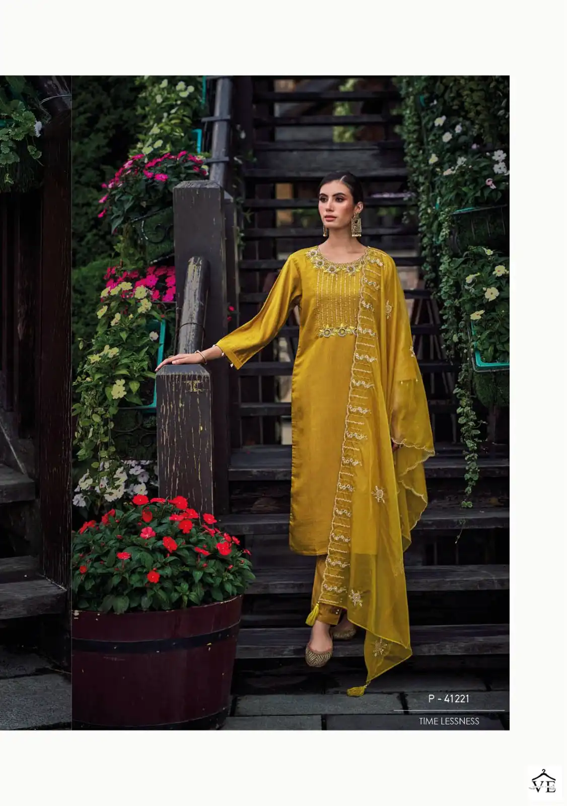 Kailee Fashion Phool Vol-3 Pure Viscose Silk Wholesale Readymade Suits Catalog — Wholesale Salwar Suits, MPA wholesale from Surat - Gallery Image 2