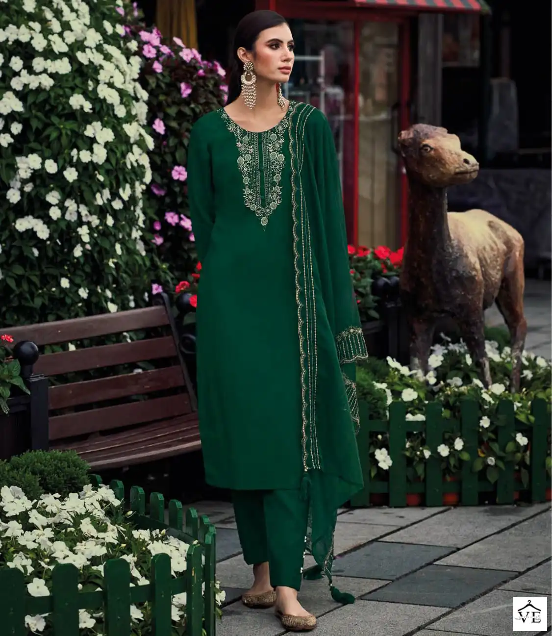 Kailee Fashion Phool Vol-3 Pure Viscose Silk Wholesale Readymade Suits Catalog — Wholesale Salwar Suits, MPA wholesale from Surat — view 1