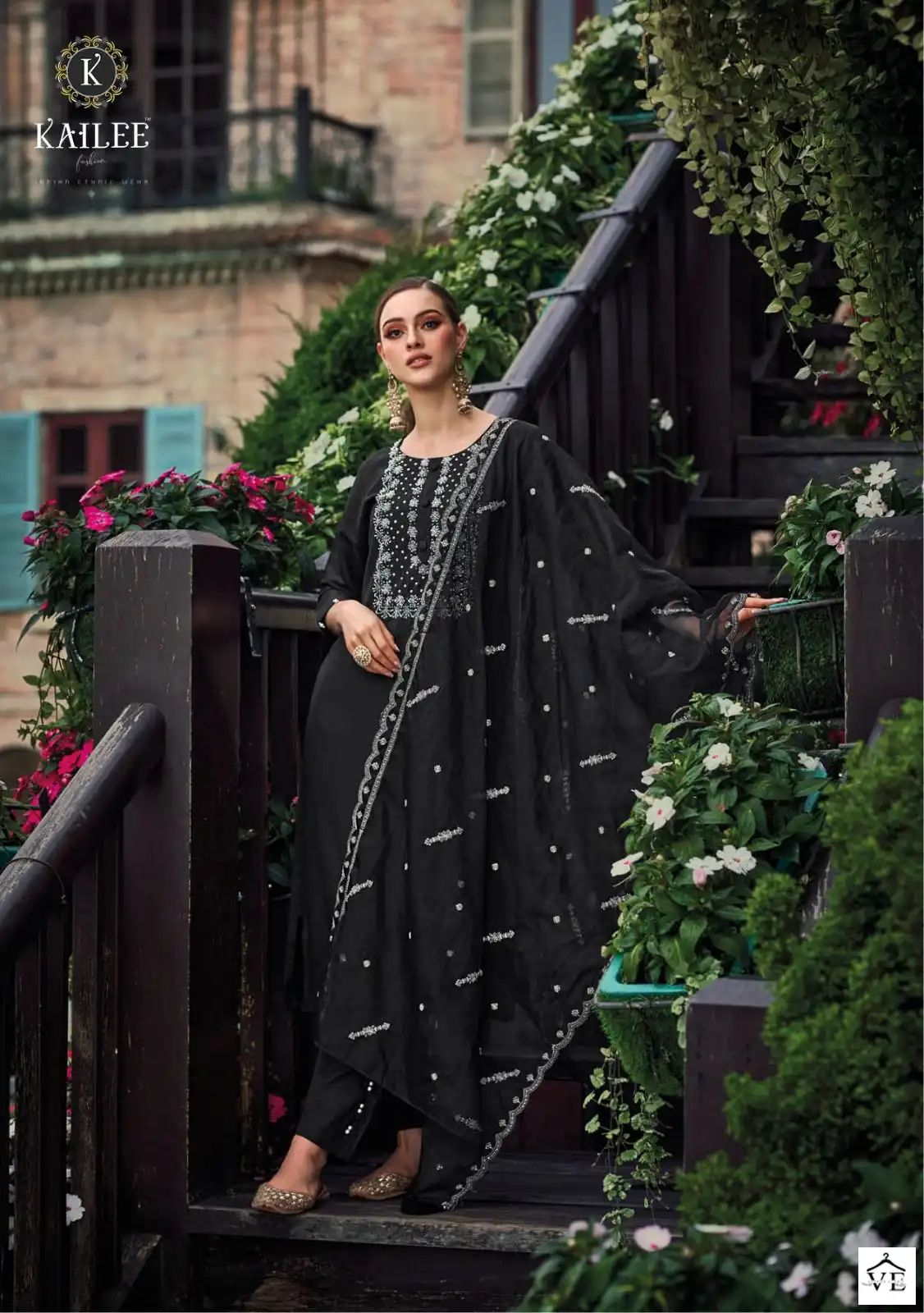 Kailee Fashion Phool Vol-3 Pure Viscose Silk Wholesale Readymade Suits Catalog — Wholesale Salwar Suits, MPA wholesale from Surat - Gallery Image 6