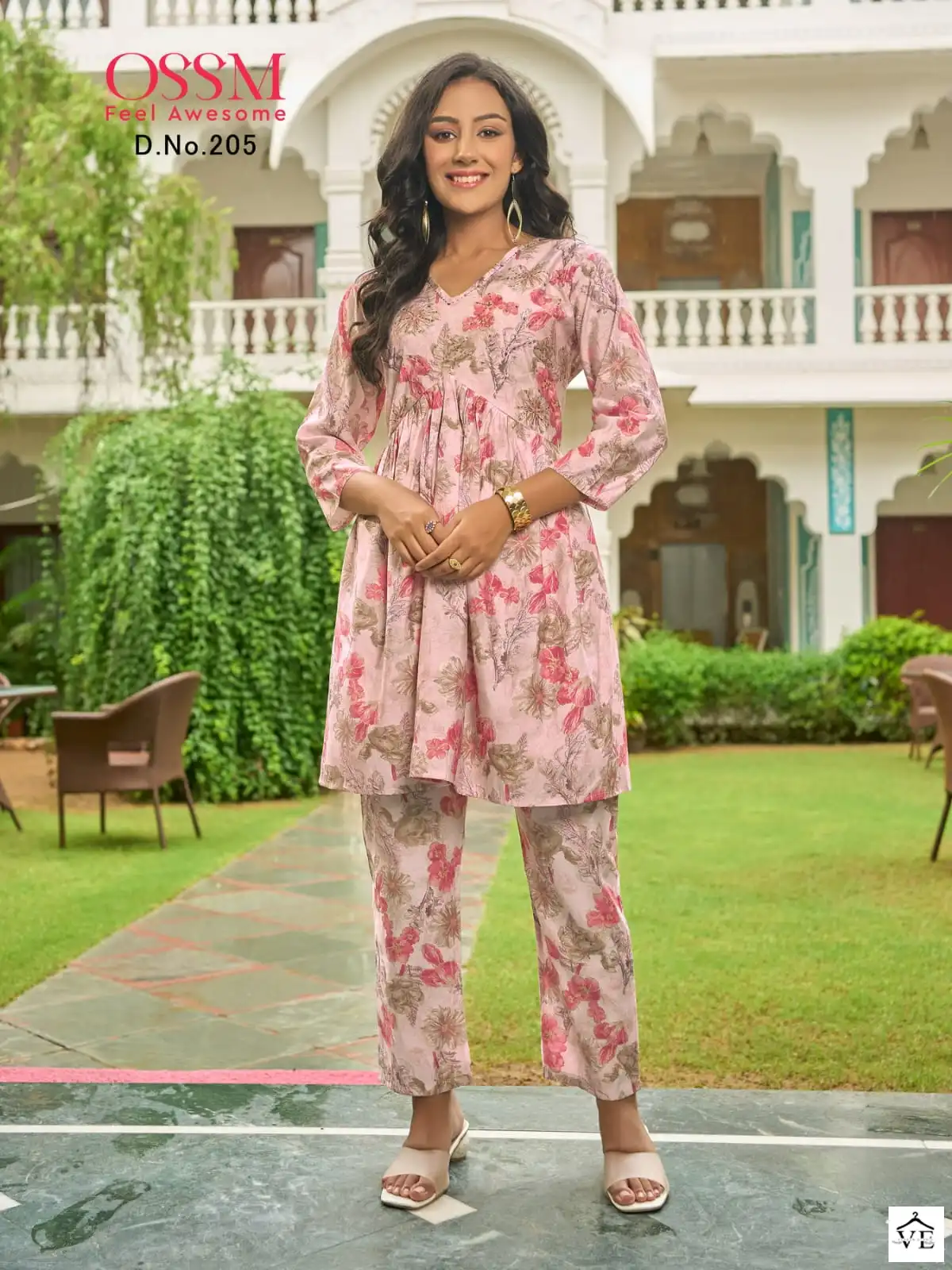 Ossm Polo Vol 2 Premium Chanderi Wholesale Co-Ord Set Catalog — Wholesale Kurtis, MPA wholesale from Surat — view 6