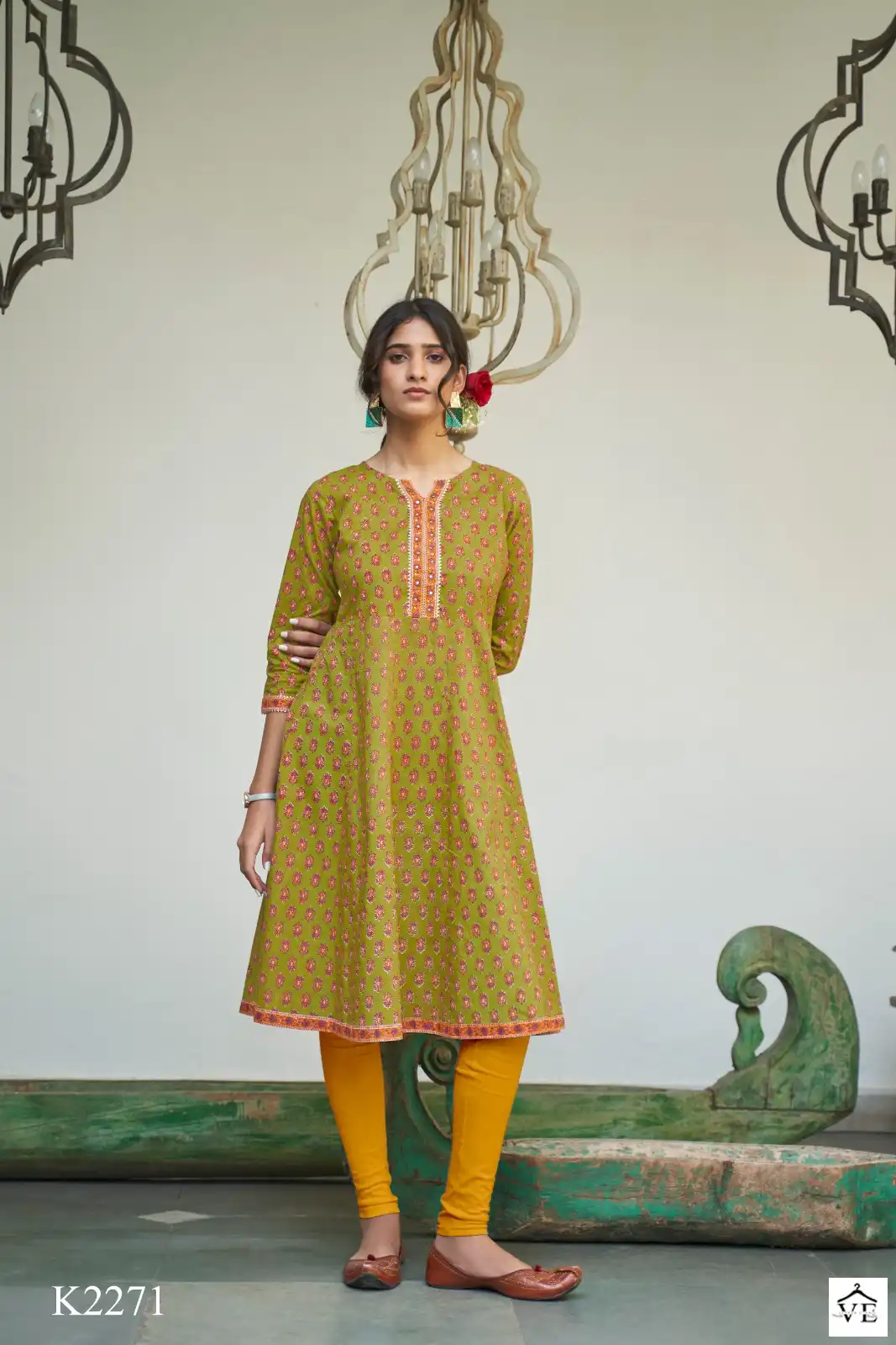 Mahotsav Prastuti Vol 4 Cotton Wholesale Kurti Catalog — Wholesale Kurtis, MPA wholesale from Surat - Gallery Image 4