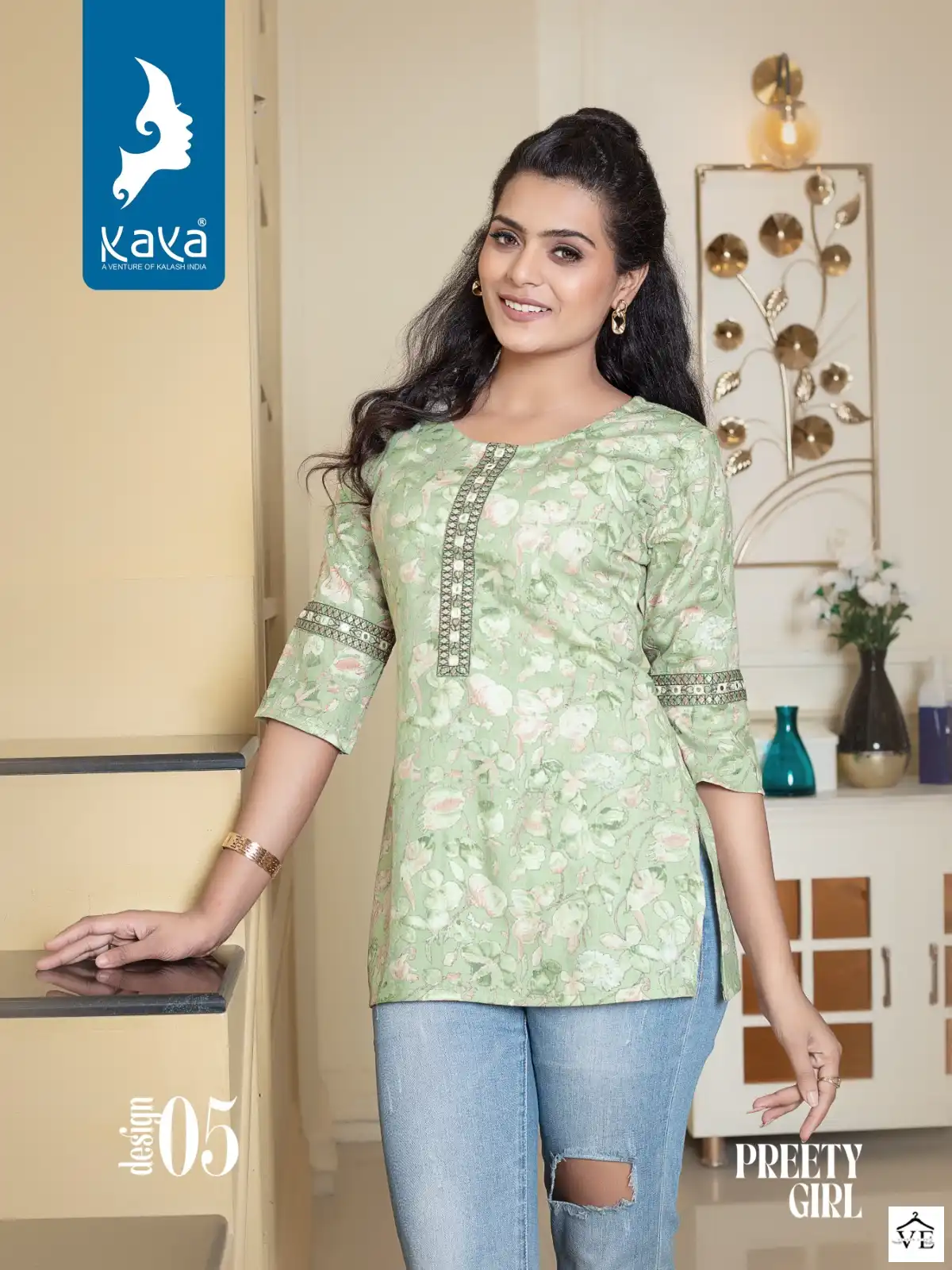 Kaya Preety Girl Rayon Wholesale Short Tops Catalog — Wholesale Kurtis, MPA wholesale from Surat — view 2