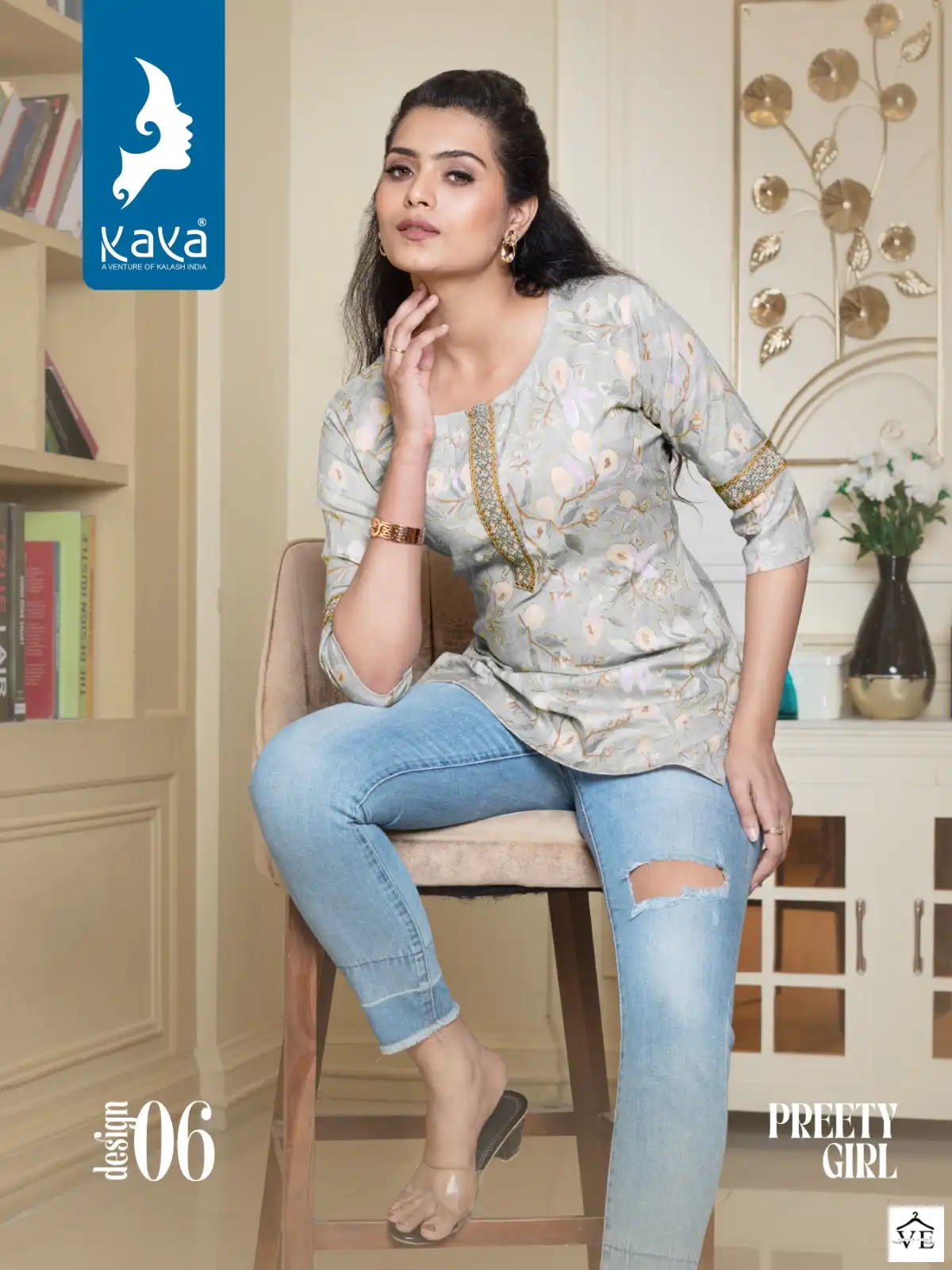 Kaya Preety Girl Rayon Wholesale Short Tops Catalog — Wholesale Kurtis, MPA wholesale from Surat — view 3