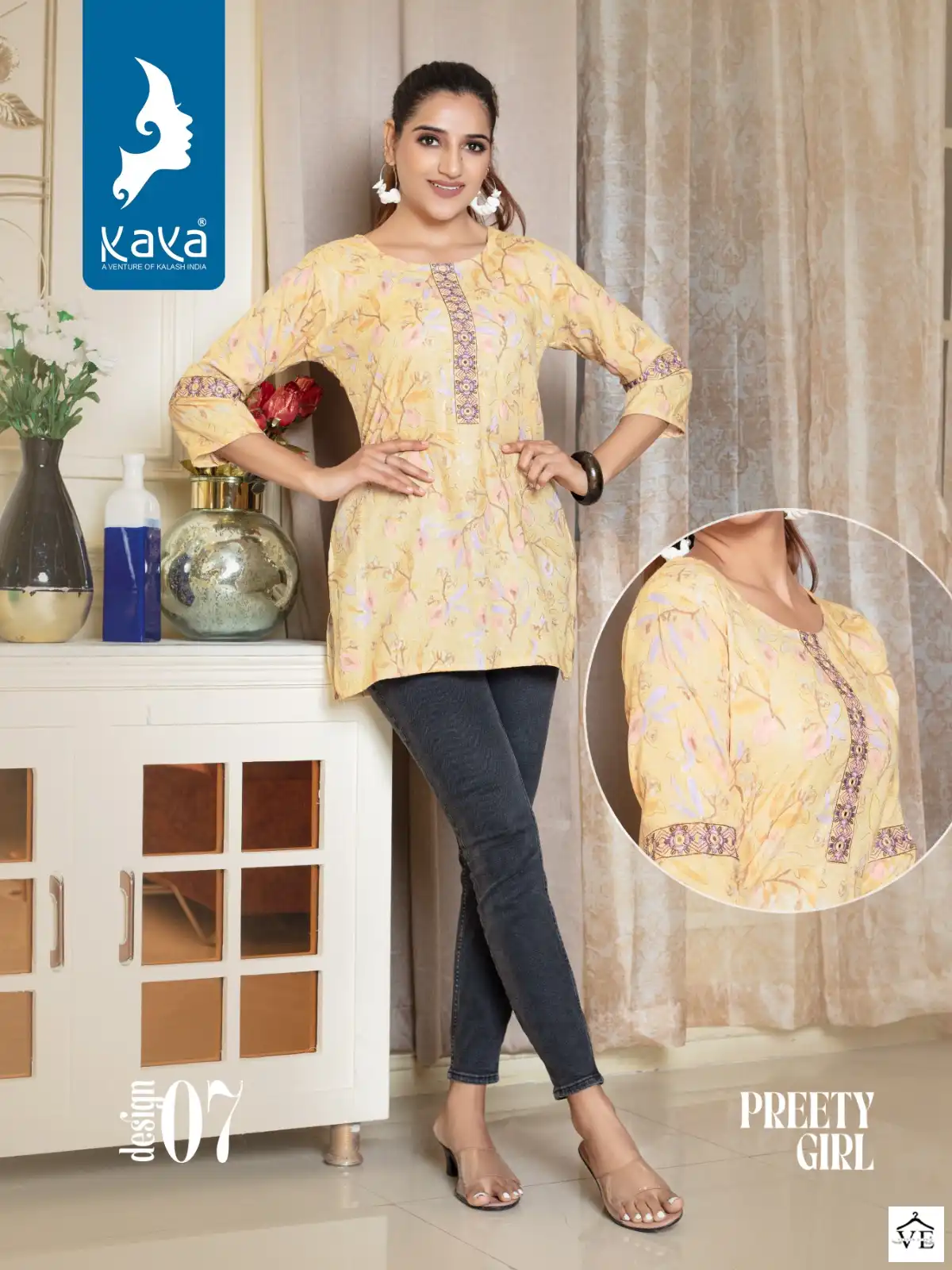 Kaya Preety Girl Rayon Wholesale Short Tops Catalog — Wholesale Kurtis, MPA wholesale from Surat — view 4
