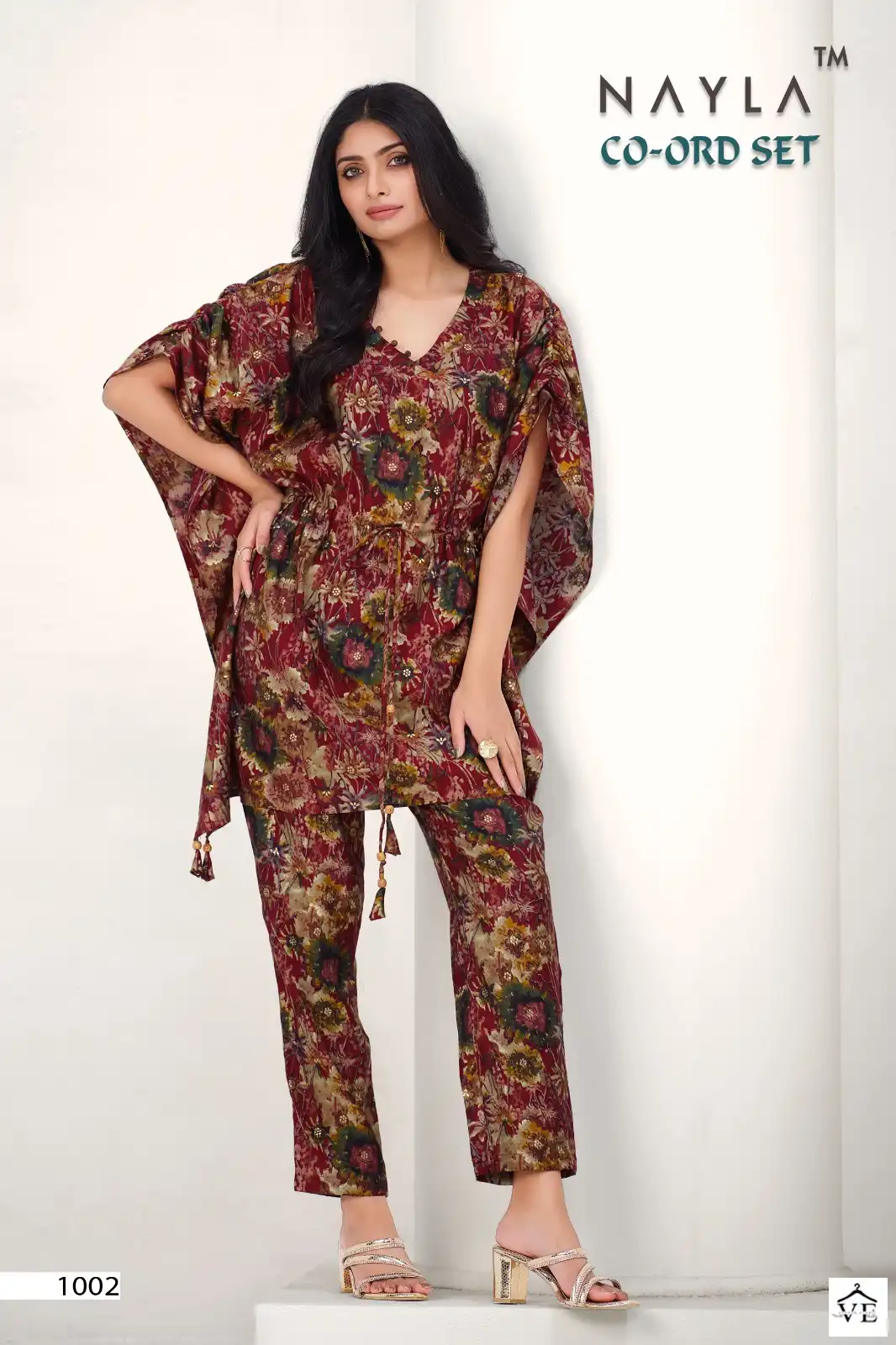 Nayla Fancy Pure Chanderi Wholesale Co-Ord Set Catalog — Wholesale Kurtis, MPA wholesale from Surat — view 2