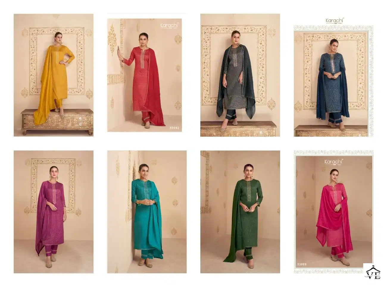 Kesar Paridhan Jam Satin Wholesale Designer Salwar Suit Catalog — Wholesale Salwar Suits, MPA wholesale from Surat — view 9