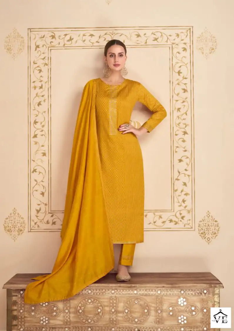 Kesar Paridhan Jam Satin Wholesale Designer Salwar Suit Catalog — Wholesale Salwar Suits, MPA wholesale from Surat - Gallery Image 2