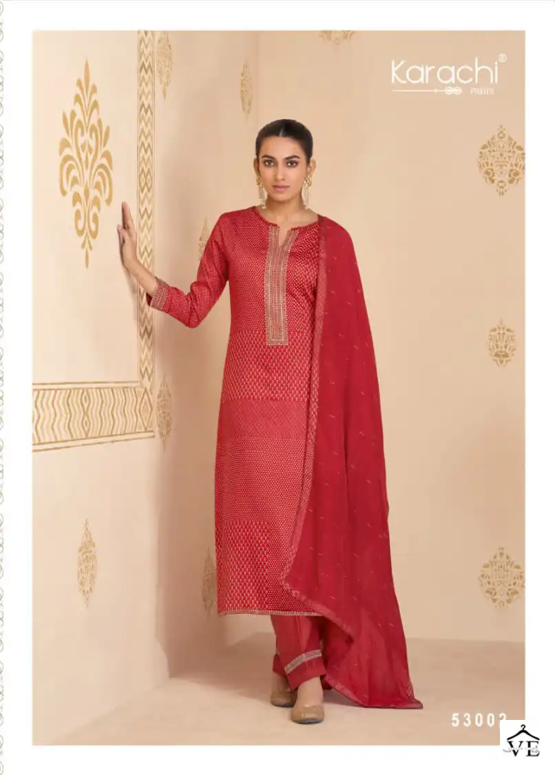 Kesar Paridhan Jam Satin Wholesale Designer Salwar Suit Catalog — Wholesale Salwar Suits, MPA wholesale from Surat - Gallery Image 3