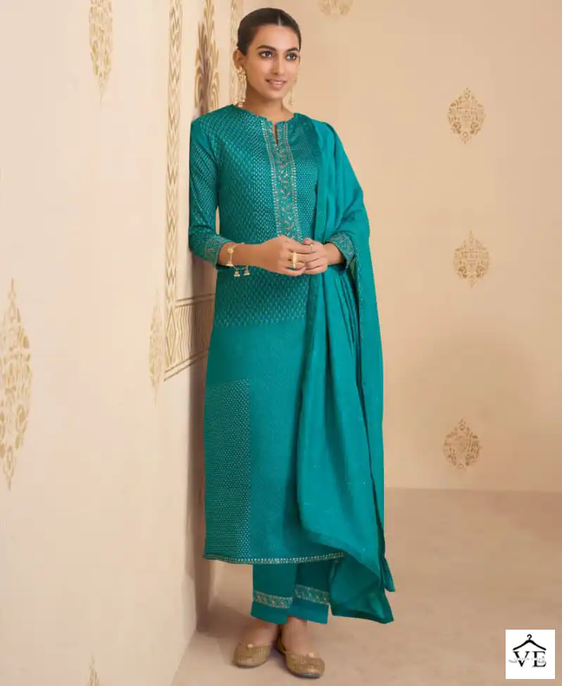 Kesar Paridhan Jam Satin Wholesale Designer Salwar Suit Catalog — Wholesale Salwar Suits, MPA wholesale from Surat — view 1