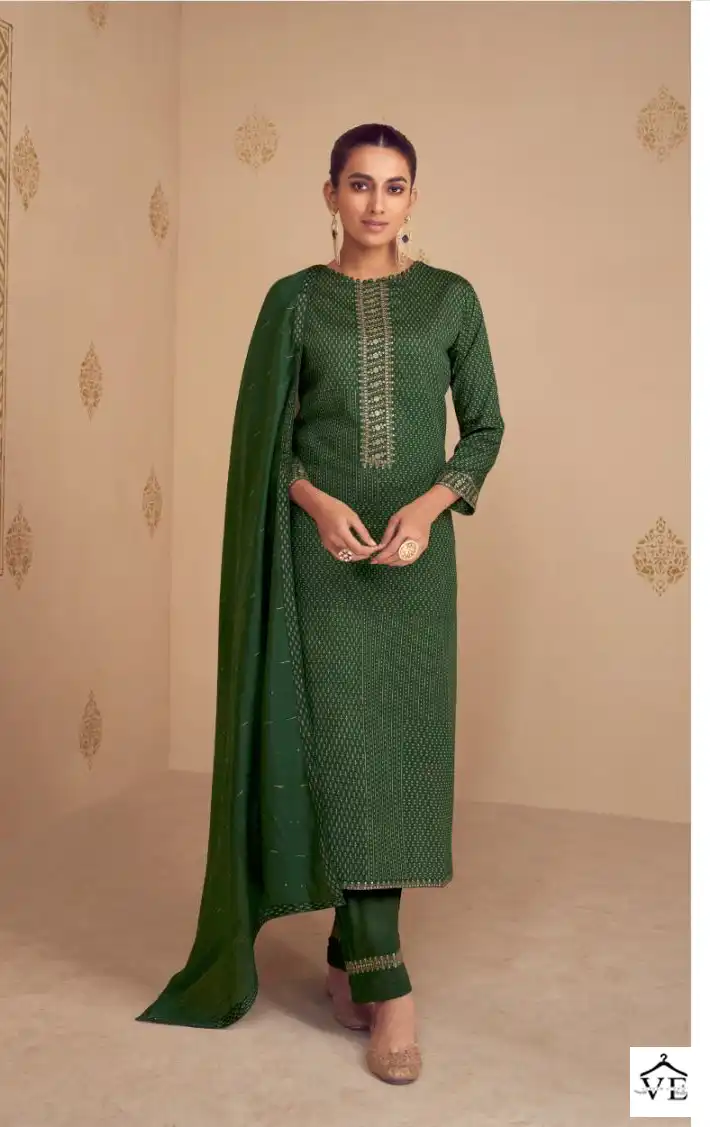 Kesar Paridhan Jam Satin Wholesale Designer Salwar Suit Catalog — Wholesale Salwar Suits, MPA wholesale from Surat - Gallery Image 6