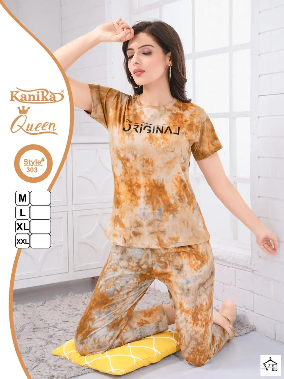 Kanika Queen Vol 3 Hosiery Cotton Wholesale Night Suit Catalog — Wholesale Kurtis, MPA wholesale from Surat - Gallery Image 4