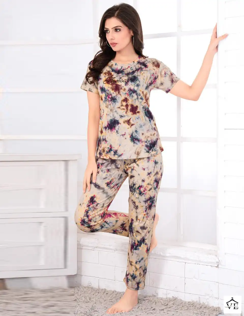 Kanika Queen Vol 3 Hosiery Cotton Wholesale Night Suit Catalog — Wholesale Kurtis, MPA wholesale from Surat — view 1
