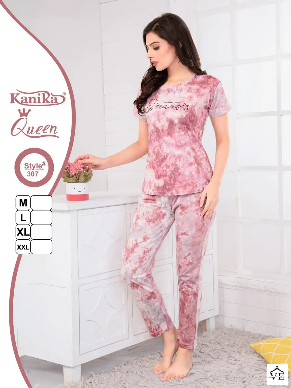Kanika Queen Vol 3 Hosiery Cotton Wholesale Night Suit Catalog — Wholesale Kurtis, MPA wholesale from Surat - Gallery Image 7