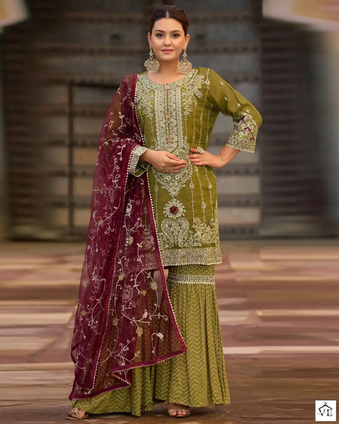 Shree Fabs R 1127 Organza Wholesale Designer Readymade Pakistani Salwar Suit Catalog — Wholesale Salwar Suits, MPA wholesale from Surat — view 1