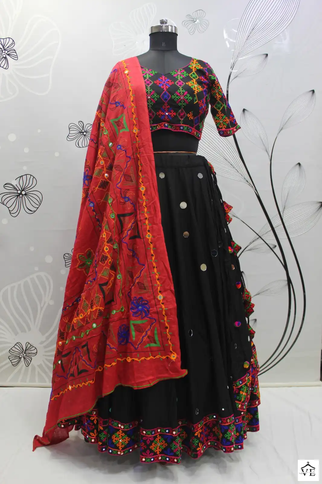 Khushboo Raas Vol 7 Viscose Rayon Wholesale Navratri Lehenga Choli Catalog — Wholesale Lehenga, MPA wholesale from Surat - Gallery Image 13