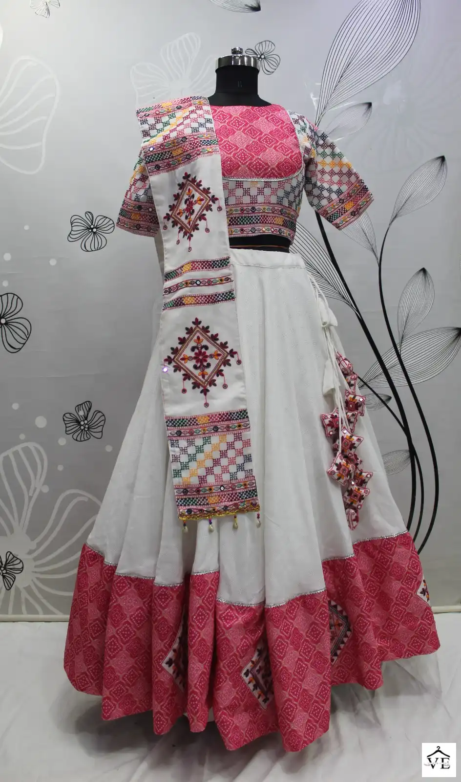 Shubhkala Raas Vol 8 Jacqard Cotton Wholesale Lehenga Catalog — Wholesale Lehenga, MPA wholesale from Surat - Gallery Image 10