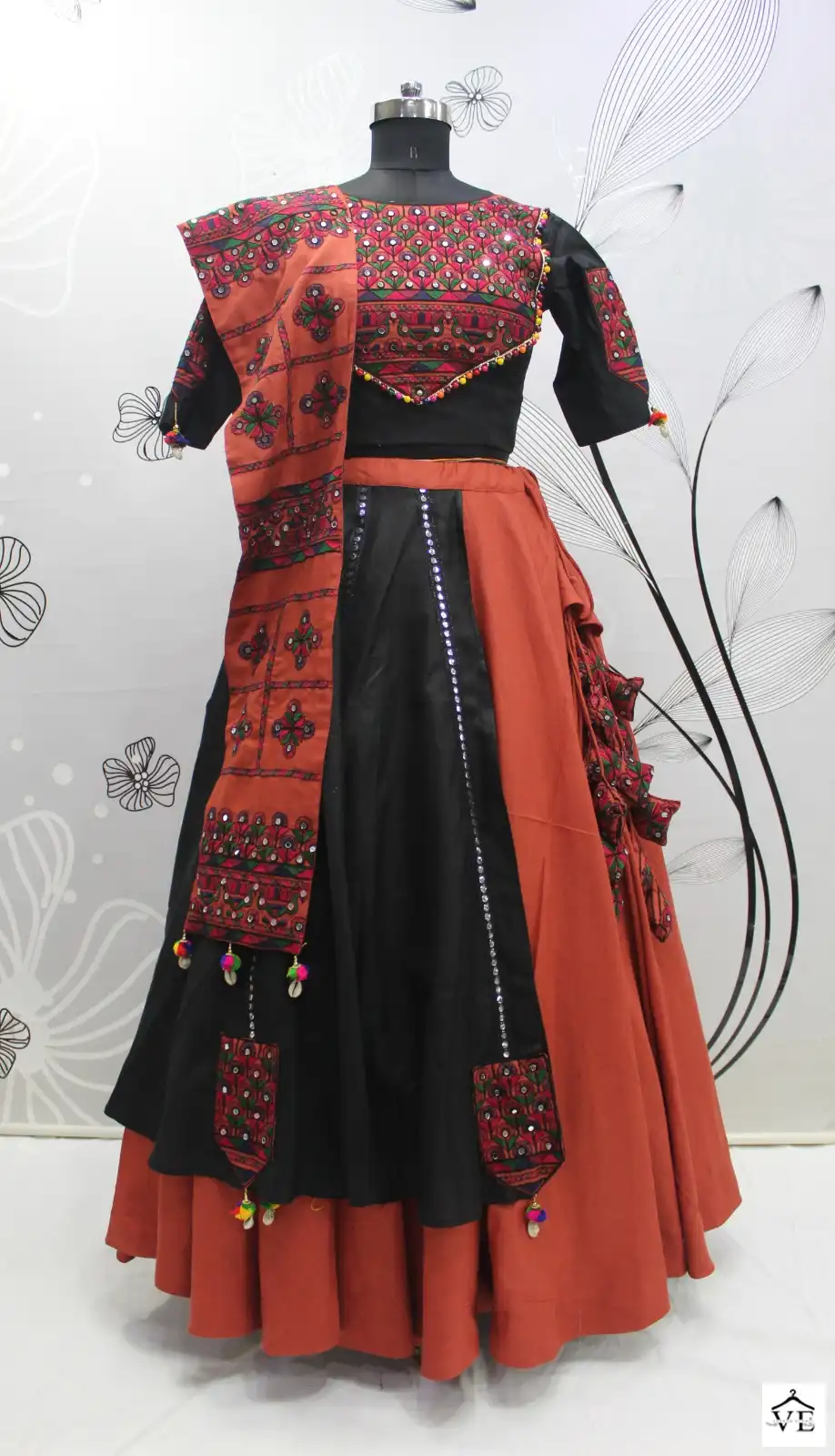 Shubhkala Raas Vol 8 Jacqard Cotton Wholesale Lehenga Catalog — Wholesale Lehenga, MPA wholesale from Surat - Gallery Image 12