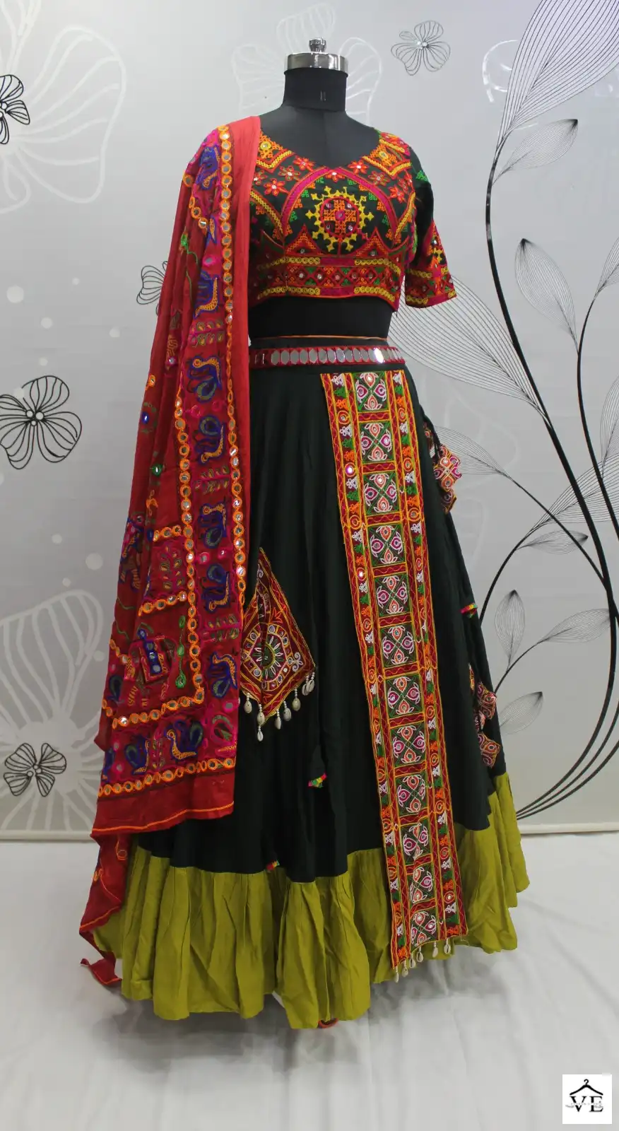 Shubhkala Raas Vol 8 Jacqard Cotton Wholesale Lehenga Catalog — Wholesale Lehenga, MPA wholesale from Surat - Gallery Image 13