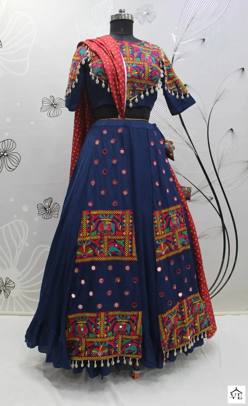 Shubhkala Raas Vol 8 Jacqard Cotton Wholesale Lehenga Catalog — Wholesale Lehenga, MPA wholesale from Surat - Gallery Image 14