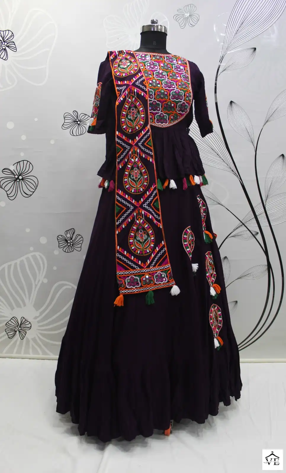 Shubhkala Raas Vol 8 Jacqard Cotton Wholesale Lehenga Catalog — Wholesale Lehenga, MPA wholesale from Surat - Gallery Image 16