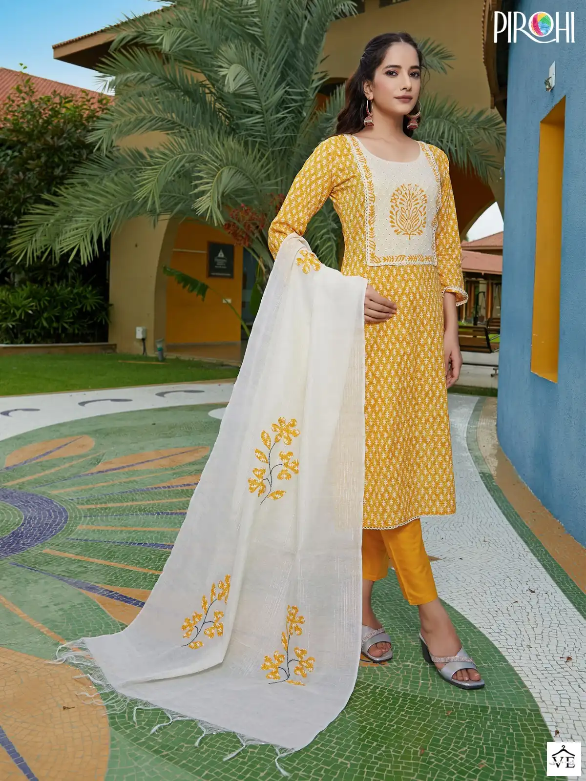 Pirohi Rajavir Cotton 60*60 Wholesale Readymade Salwar Suit Catalog — Wholesale Salwar Suits, MPA wholesale from Surat - Gallery Image 4