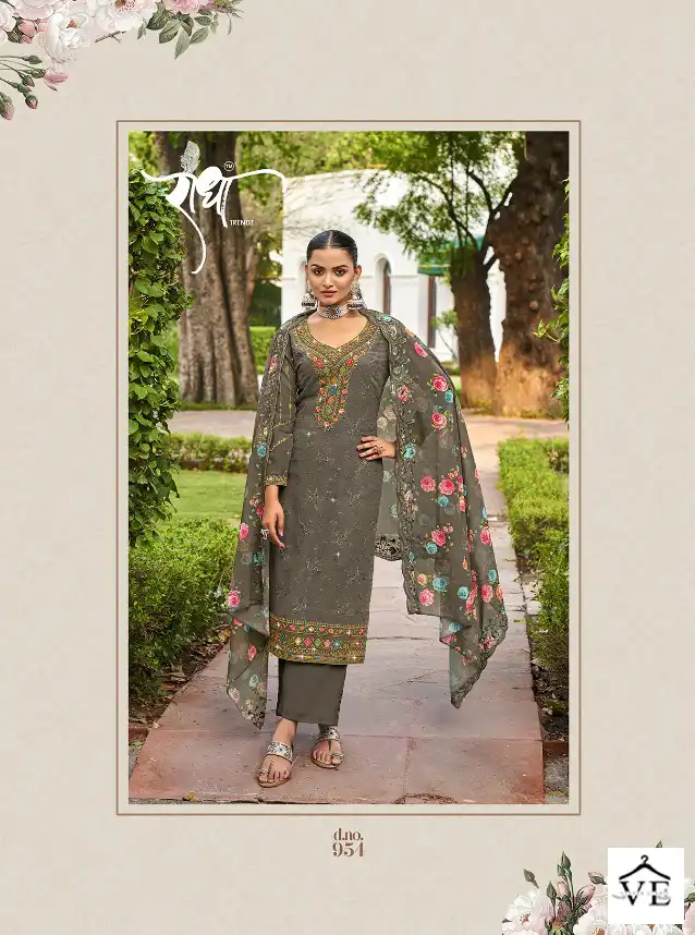 Radha Rangoli Vol 2 Faux Georgette Wholesale Designer Salwar Suit Catalog — Wholesale Salwar Suits, MPA wholesale from Surat - Gallery Image 5