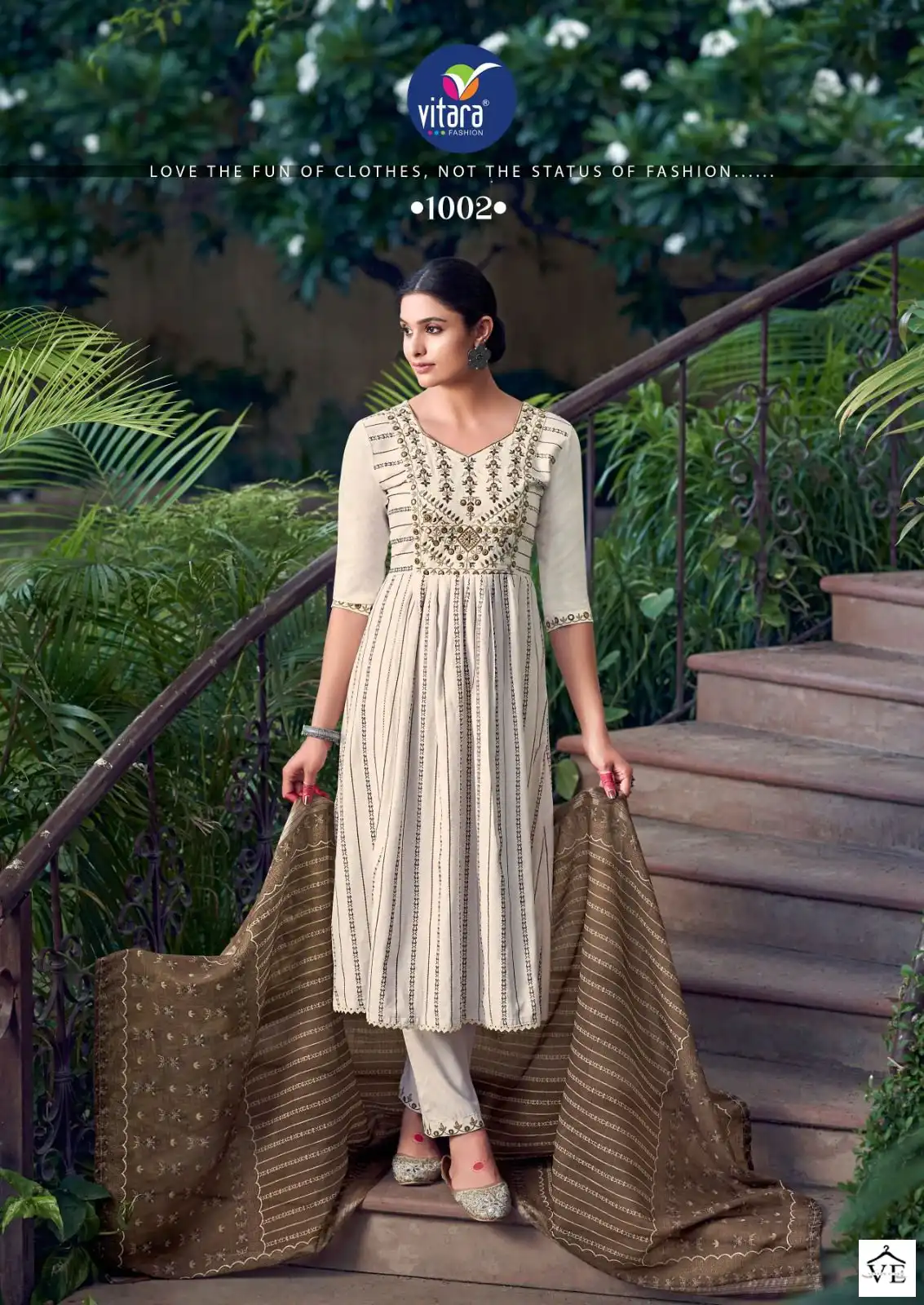 Vitara Rasiya Cotton Wholesale Readymade Suit Catalog — Wholesale Salwar Suits, MPA wholesale from Surat - Gallery Image 2