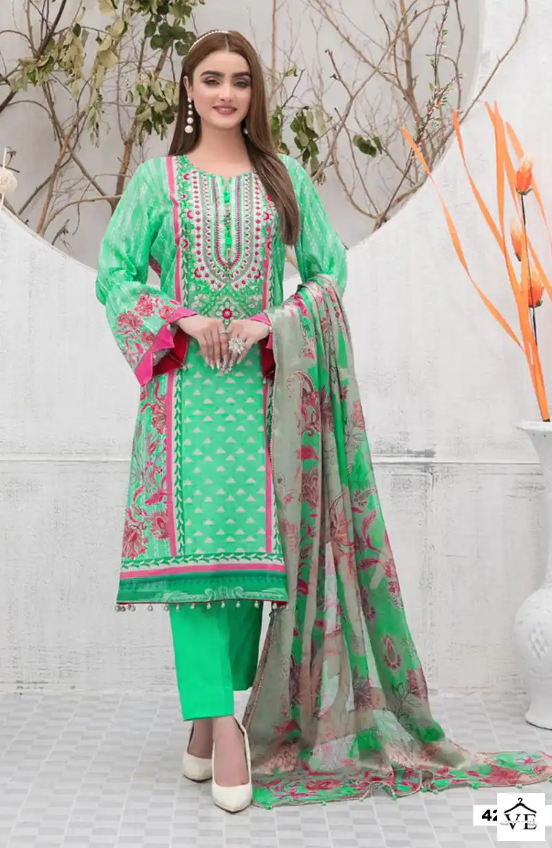 Apana Cotton Razia Sultan Vol 42 Cotton Wholesale Pakistani Salwar Suit Catalog — Wholesale Salwar Suits, MPA wholesale from Surat - Gallery Image 3