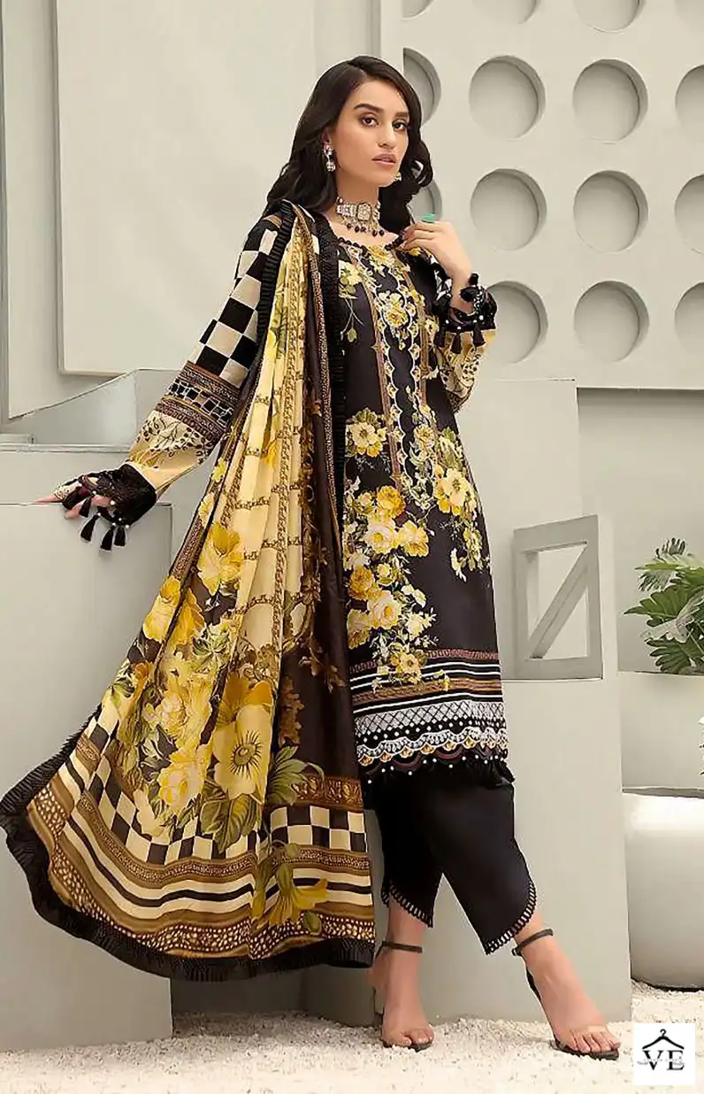 Apana Cotton Razia Sultan Vol 42 Cotton Wholesale Pakistani Salwar Suit Catalog — Wholesale Salwar Suits, MPA wholesale from Surat - Gallery Image 7