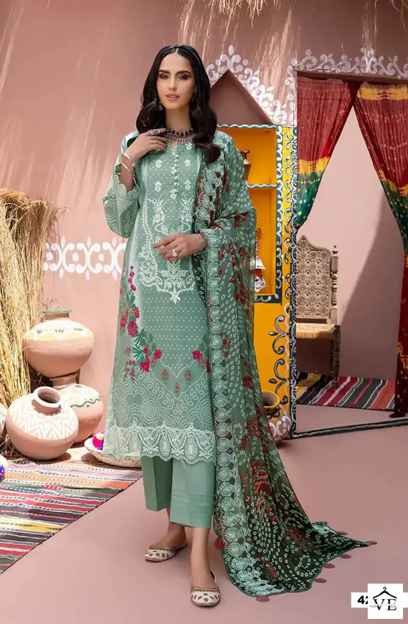Apana Cotton Razia Sultan Vol 42 Cotton Wholesale Pakistani Salwar Suit Catalog — Wholesale Salwar Suits, MPA wholesale from Surat - Gallery Image 8