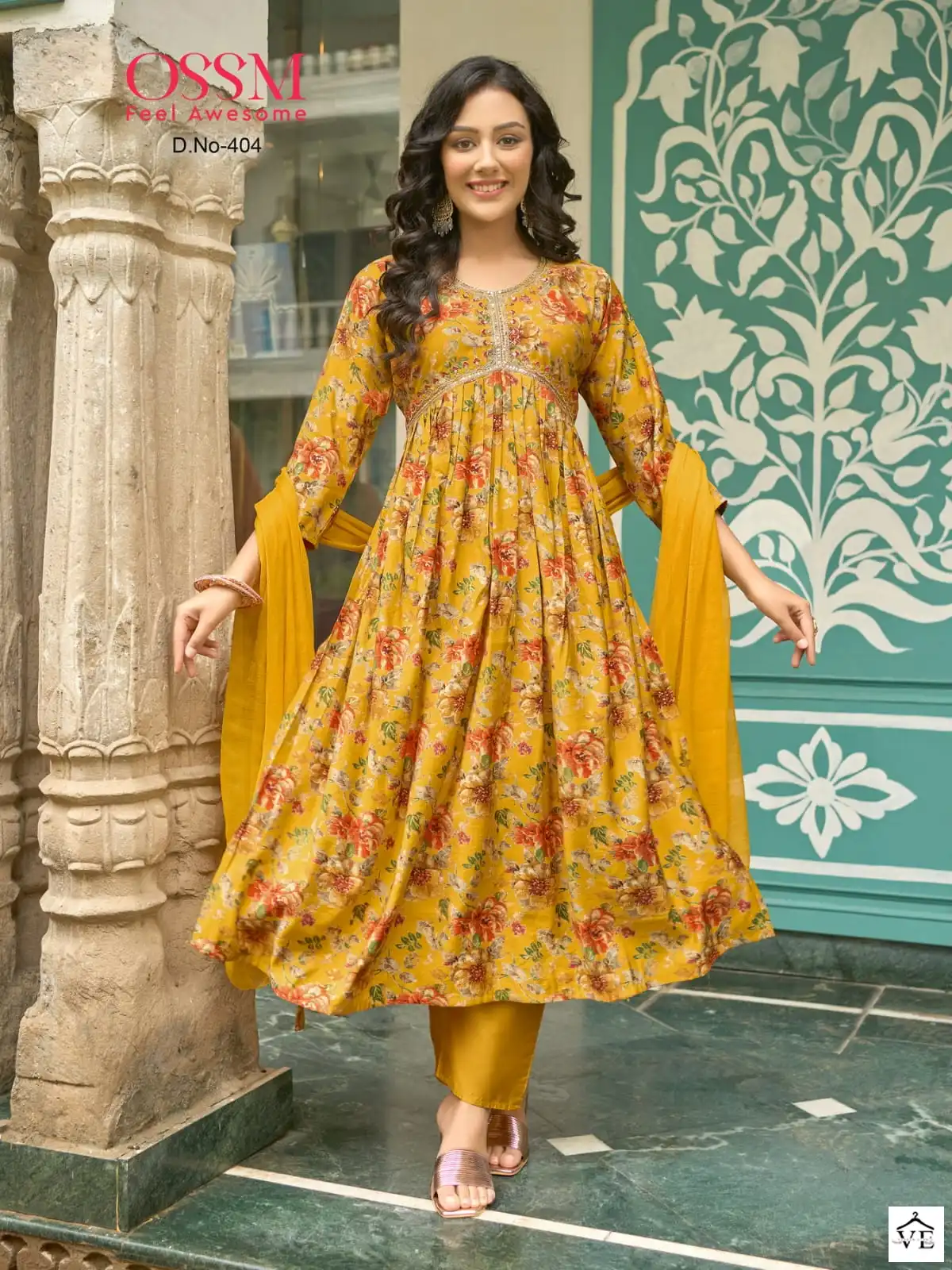 Ossm Resham Vol 4 Premium Chanderi Wholesale Readymade Suit Catalog — Wholesale Salwar Suits, MPA wholesale from Surat - Gallery Image 5