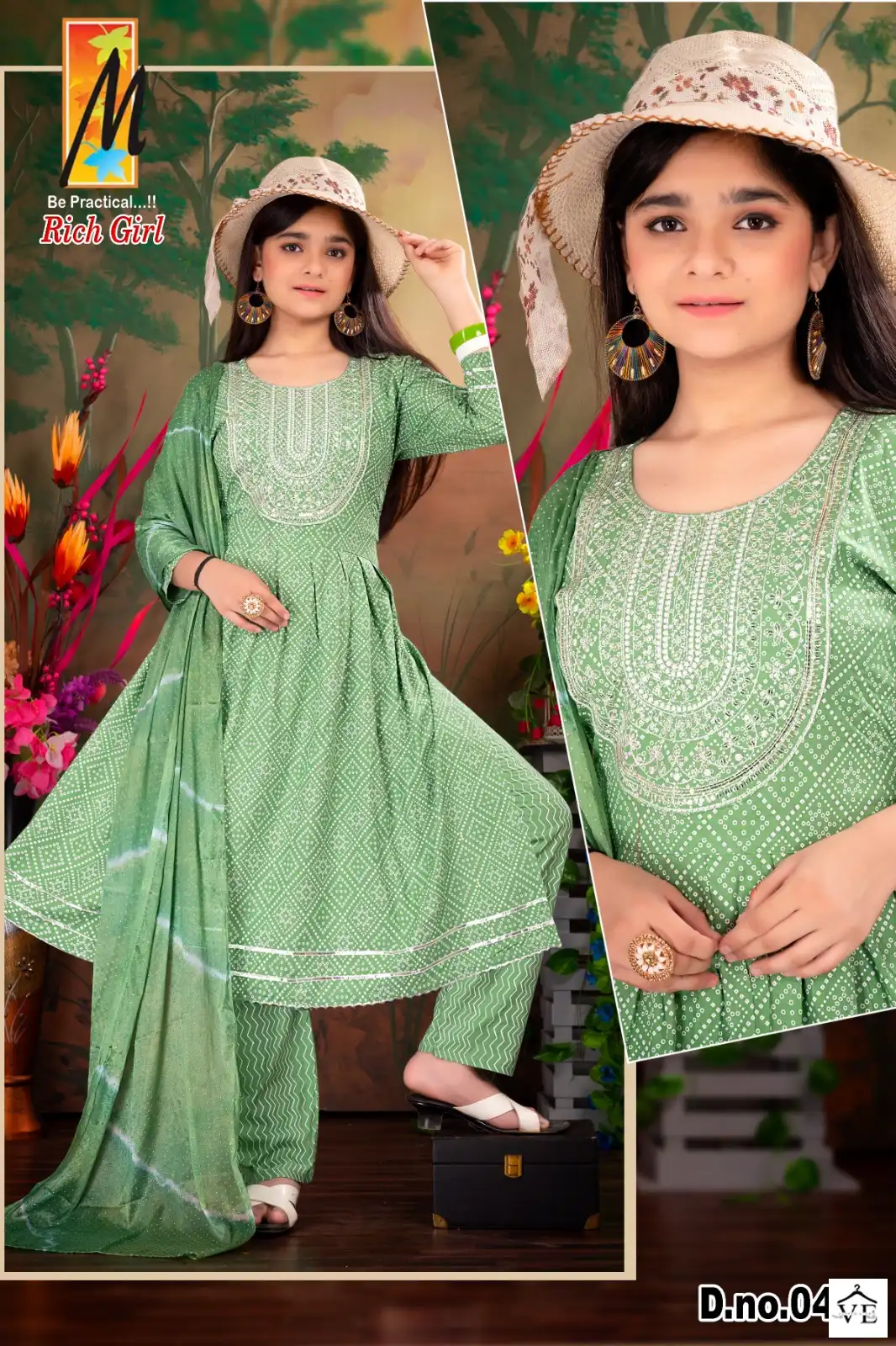 Master Rich Girl Rayon Wholesale Readymade Salwar Suit Catalog — Wholesale Salwar Suits, MPA wholesale from Surat - Gallery Image 5