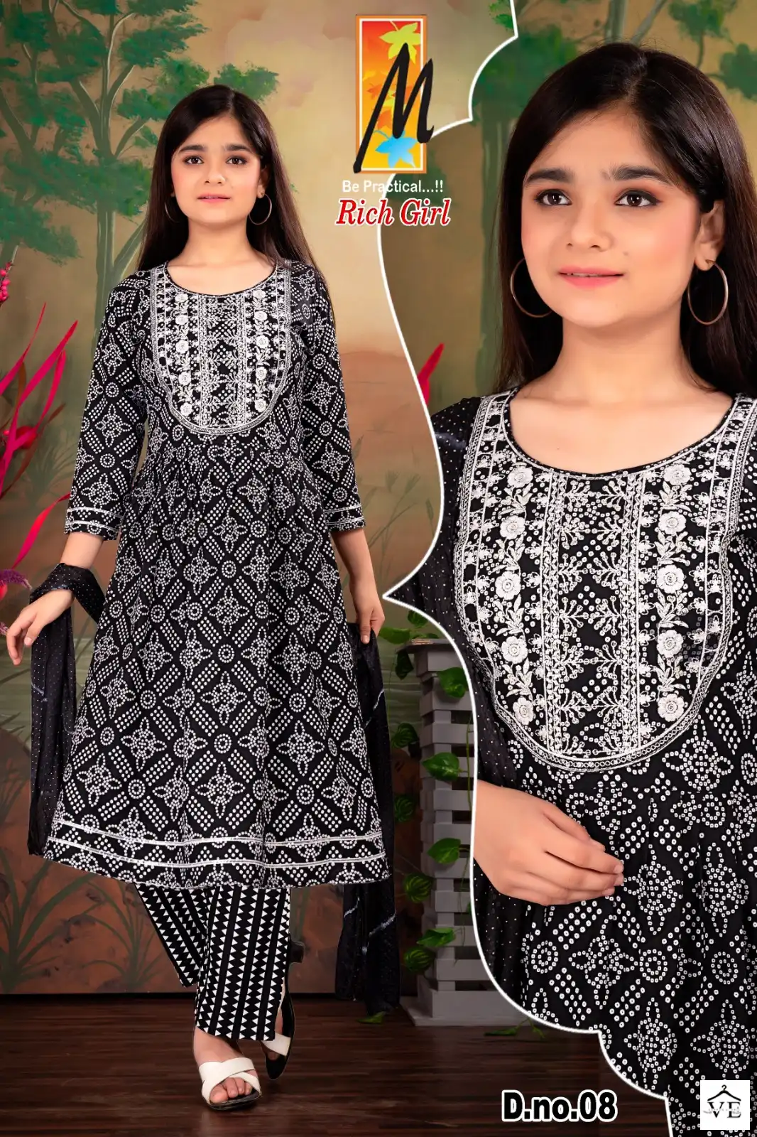 Master Rich Girl Rayon Wholesale Readymade Salwar Suit Catalog — Wholesale Salwar Suits, MPA wholesale from Surat - Gallery Image 8
