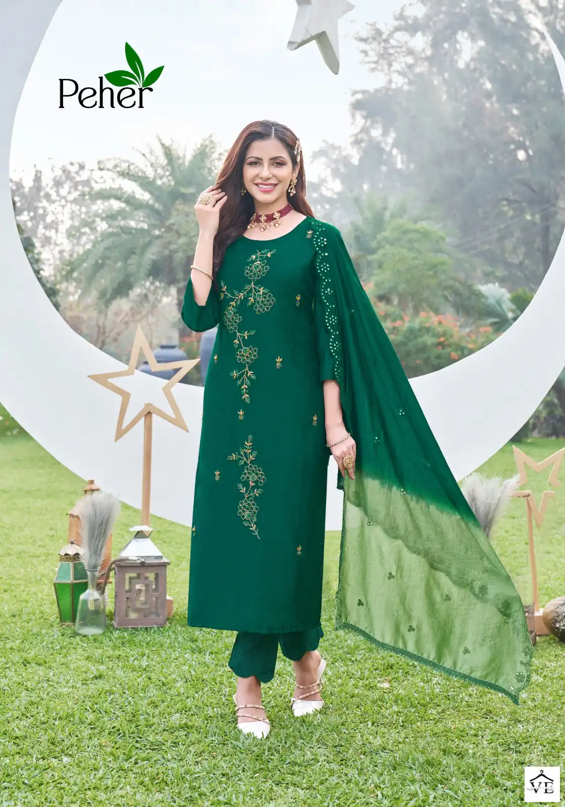 Vivils Rivaaz Vol 4 Modal Silk Wholesale Readymade Suit Catalog — Wholesale Salwar Suits, MPA wholesale from Surat — view 5