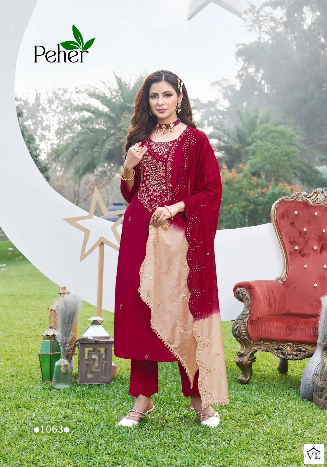 Vivils Rivaaz Vol 4 Modal Silk Wholesale Readymade Suit Catalog — Wholesale Salwar Suits, MPA wholesale from Surat - Gallery Image 2