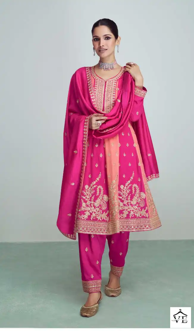 Aashirwad Riwaaz Aashirwad Wholesale Readymade Designer Suits Catalog — Wholesale Salwar Suits, Aashirwad Creation wholesale from Surat - Gallery Image 3