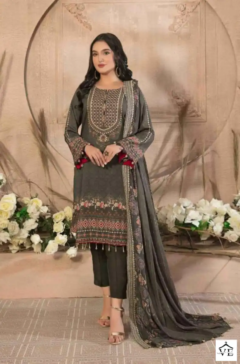 Agha Noor Riwayat Vol 1 Lawn Cotton Wholesale Pakistani Suit Catalog — Wholesale Salwar Suits, MPA wholesale from Surat - Gallery Image 7