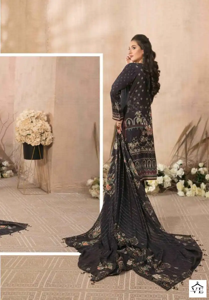 Agha Noor Riwayat Vol 1 Lawn Cotton Wholesale Pakistani Suit Catalog — Wholesale Salwar Suits, MPA wholesale from Surat - Gallery Image 8