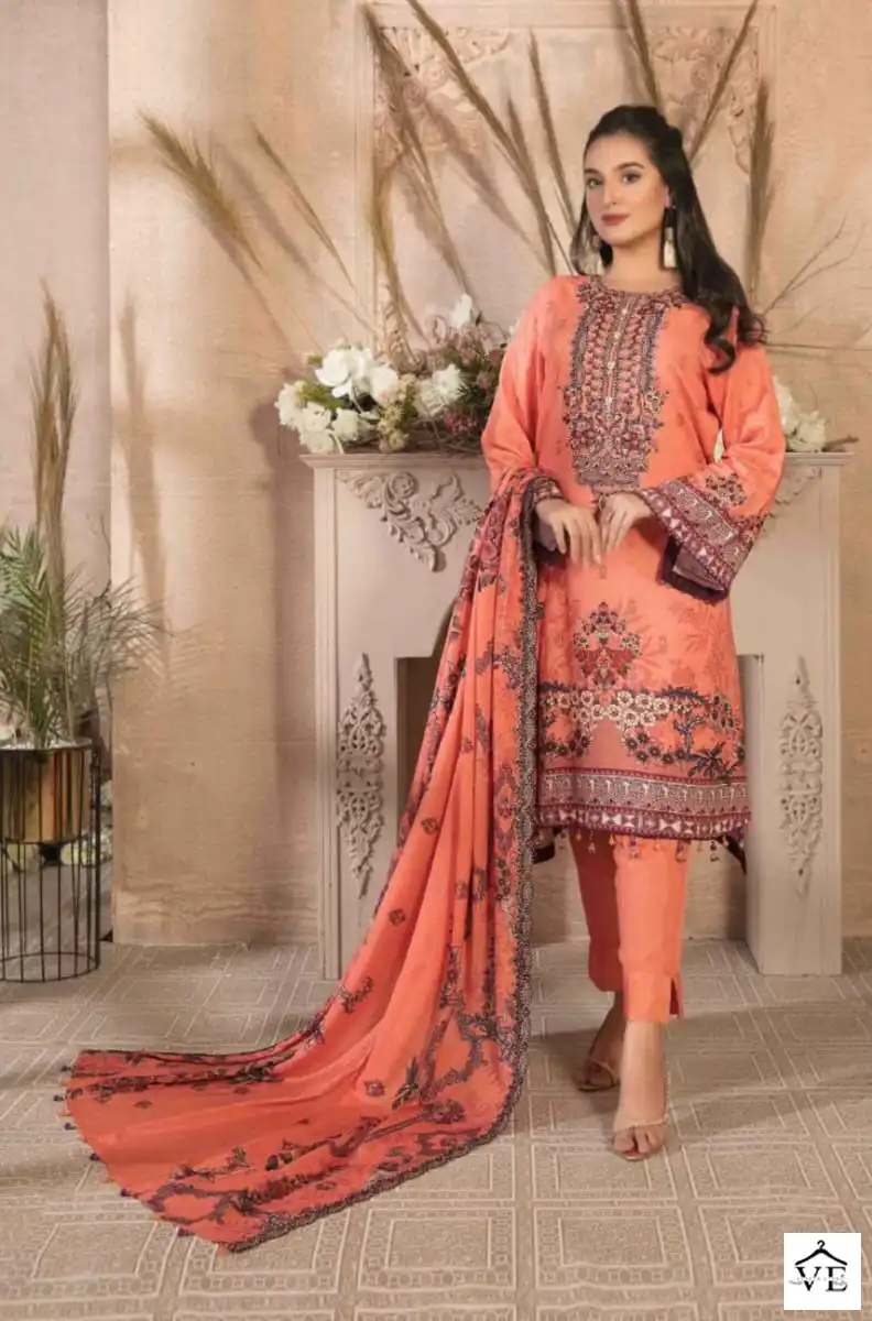 Agha Noor Riwayat Vol 1 Lawn Cotton Wholesale Pakistani Suit Catalog — Wholesale Salwar Suits, MPA wholesale from Surat - Gallery Image 2