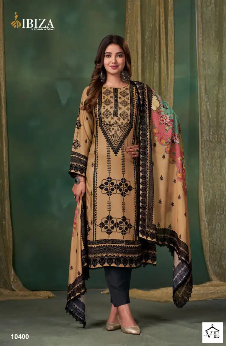 Ibiza Riyasat Vol-2 Pure Bambarg Muslin Wholesale Salwar Suit Catalog — Wholesale Salwar Suits, MPA wholesale from Surat - Gallery Image 3