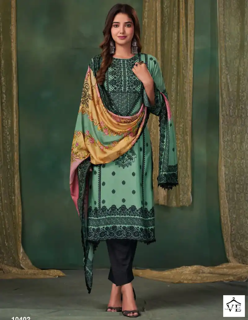 Ibiza Riyasat Vol-2 Pure Bambarg Muslin Wholesale Salwar Suit Catalog — Wholesale Salwar Suits, MPA wholesale from Surat — view 1