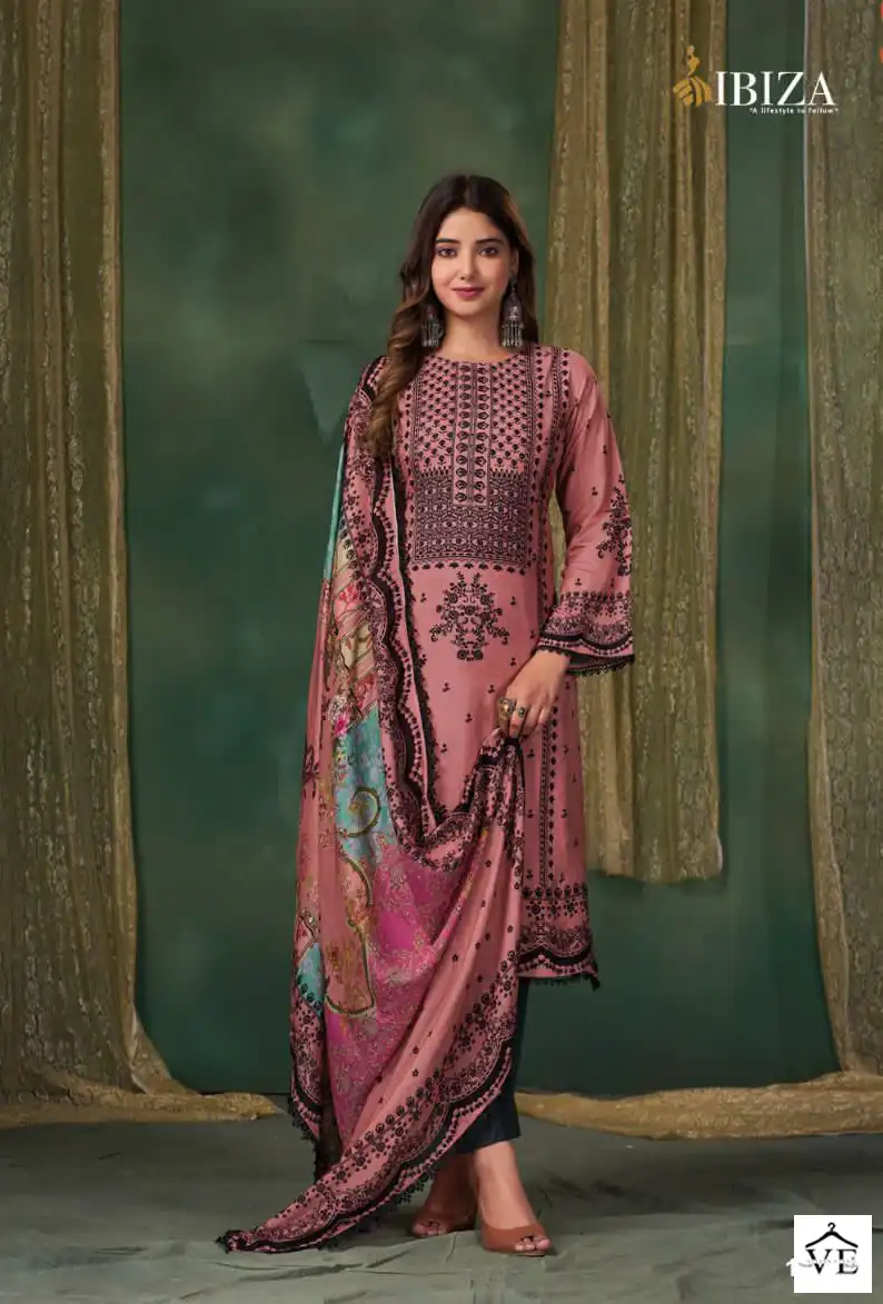 Ibiza Riyasat Vol-2 Pure Bambarg Muslin Wholesale Salwar Suit Catalog — Wholesale Salwar Suits, MPA wholesale from Surat - Gallery Image 2
