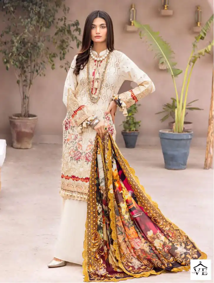 Shanaya Rose Adan Libas Cambric Cotton Wholesale Pakistani Suits Catalog — Wholesale Salwar Suits, MPA wholesale from Surat - Gallery Image 2