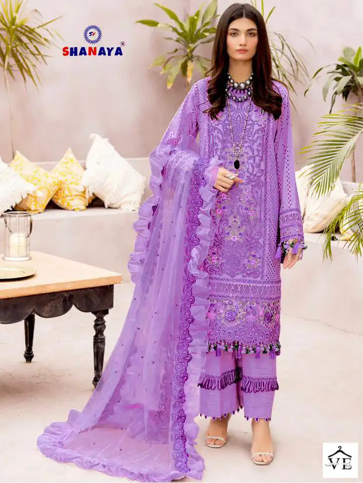 Shanaya Rose Adan Libas Cambric Cotton Wholesale Pakistani Suits Catalog — Wholesale Salwar Suits, MPA wholesale from Surat - Gallery Image 4