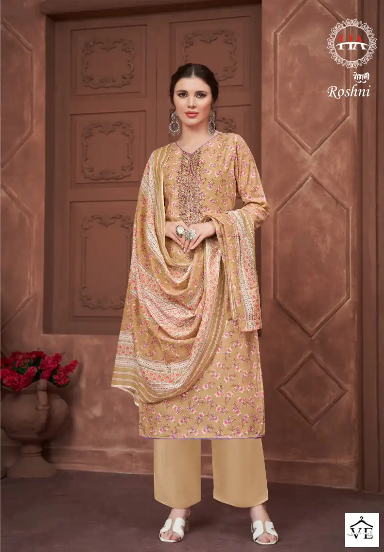 Harshit Fashion Roshni Cotton Wholesale Salwar Suit Catalog — Wholesale Salwar Suits, MPA wholesale from Surat - Gallery Image 7
