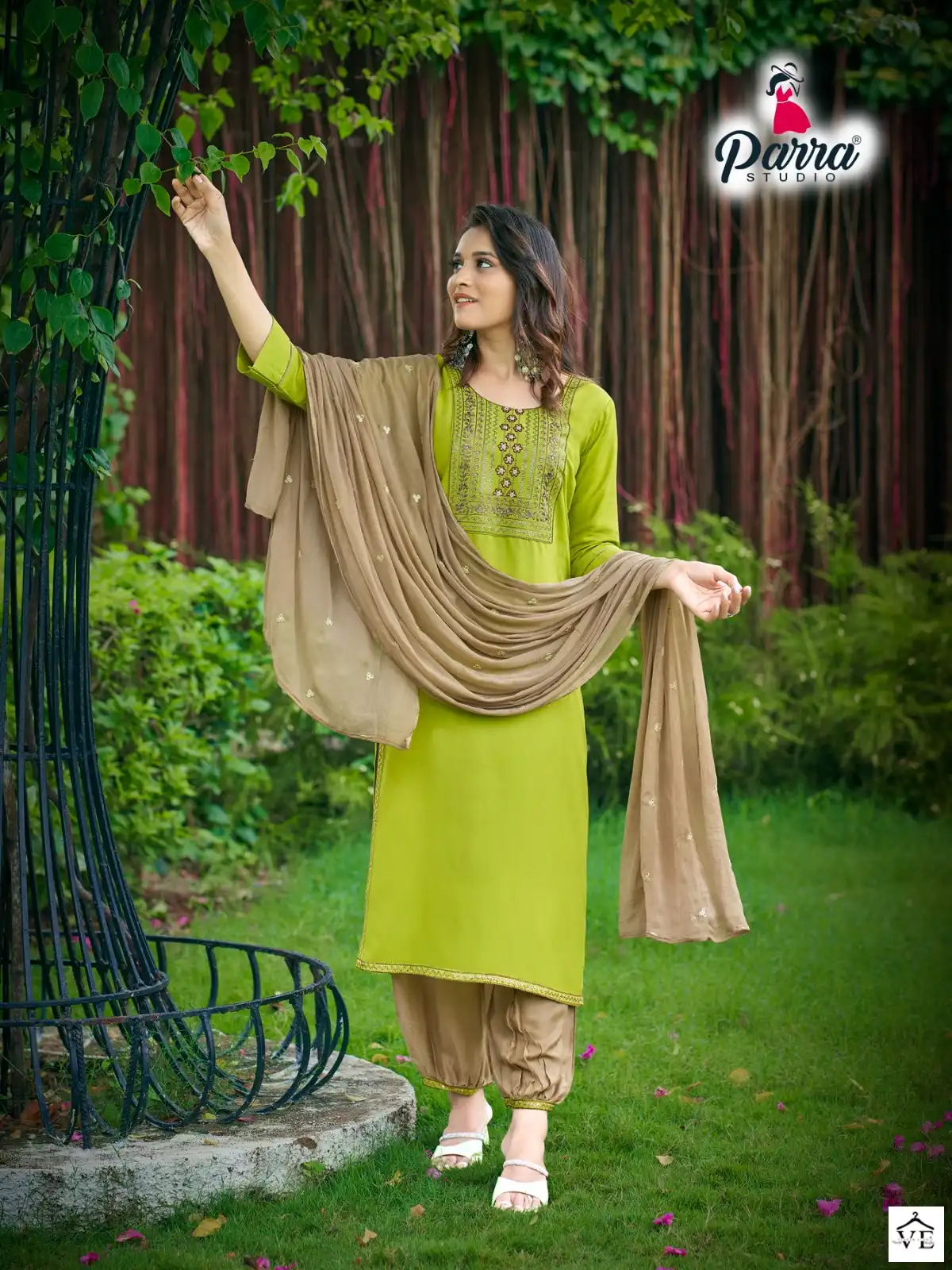 Parra Studio Rung Vol 1 Pure Rayon 14 Kg Wholesale Readymade Suit Catalog — Wholesale Salwar Suits, MPA wholesale from Surat — view 3