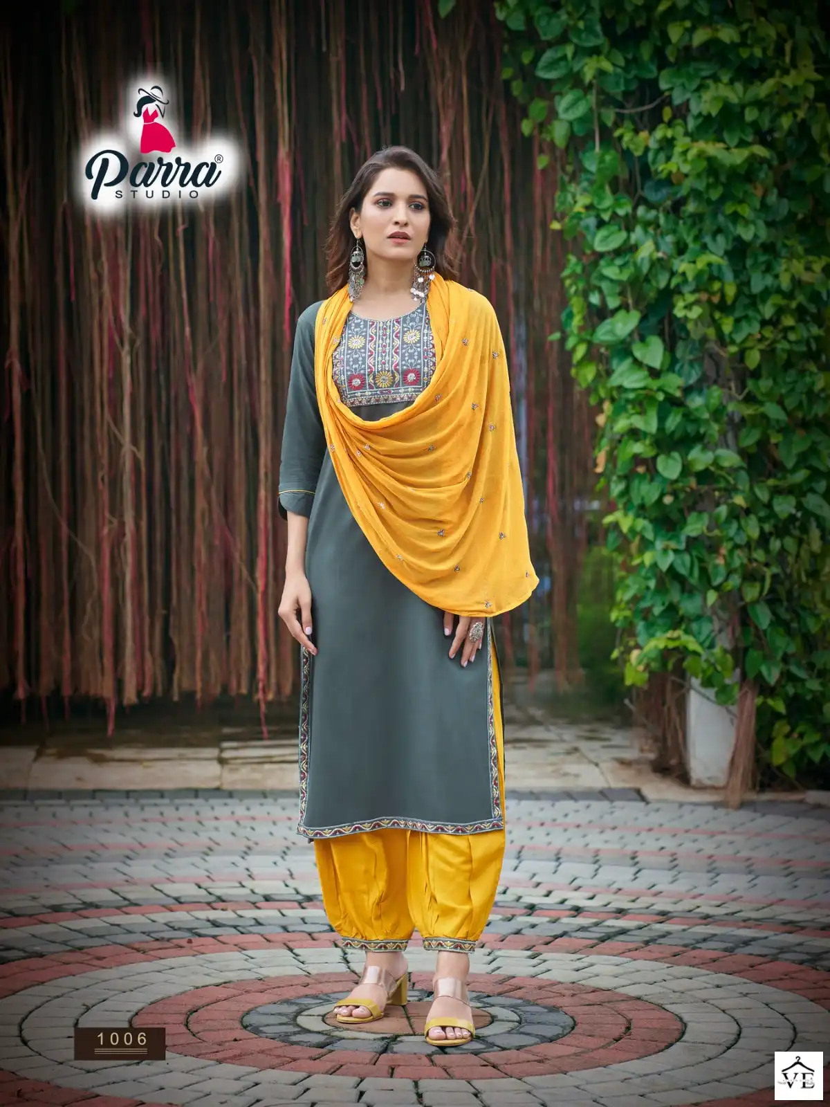 Parra Studio Rung Vol 1 Pure Rayon 14 Kg Wholesale Readymade Suit Catalog — Wholesale Salwar Suits, MPA wholesale from Surat — view 5