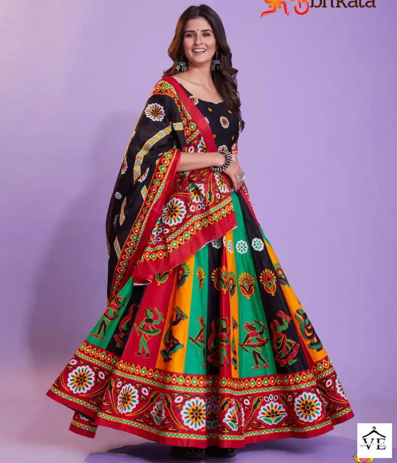 Shubhkala Raas Vol 9 Pure Cotton Wholesale Navratri Lehenga Choli Catalog — Wholesale Lehenga, MPA wholesale from Surat — view 1