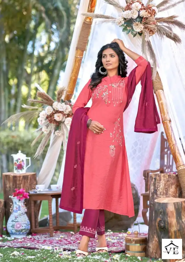 Kalaroop Rangat Cryon Heavy Viscose Wholesale Readymade Suit Catalog — Wholesale Salwar Suits, MPA wholesale from Surat - Gallery Image 4
